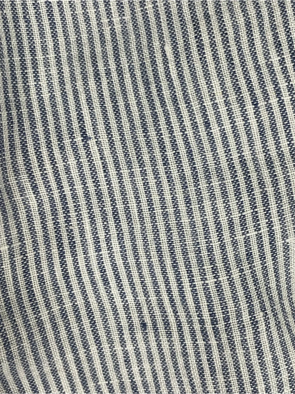 Quince 100% European Linen Pants Blue Pinstripe Size XL Drawstring Comfort